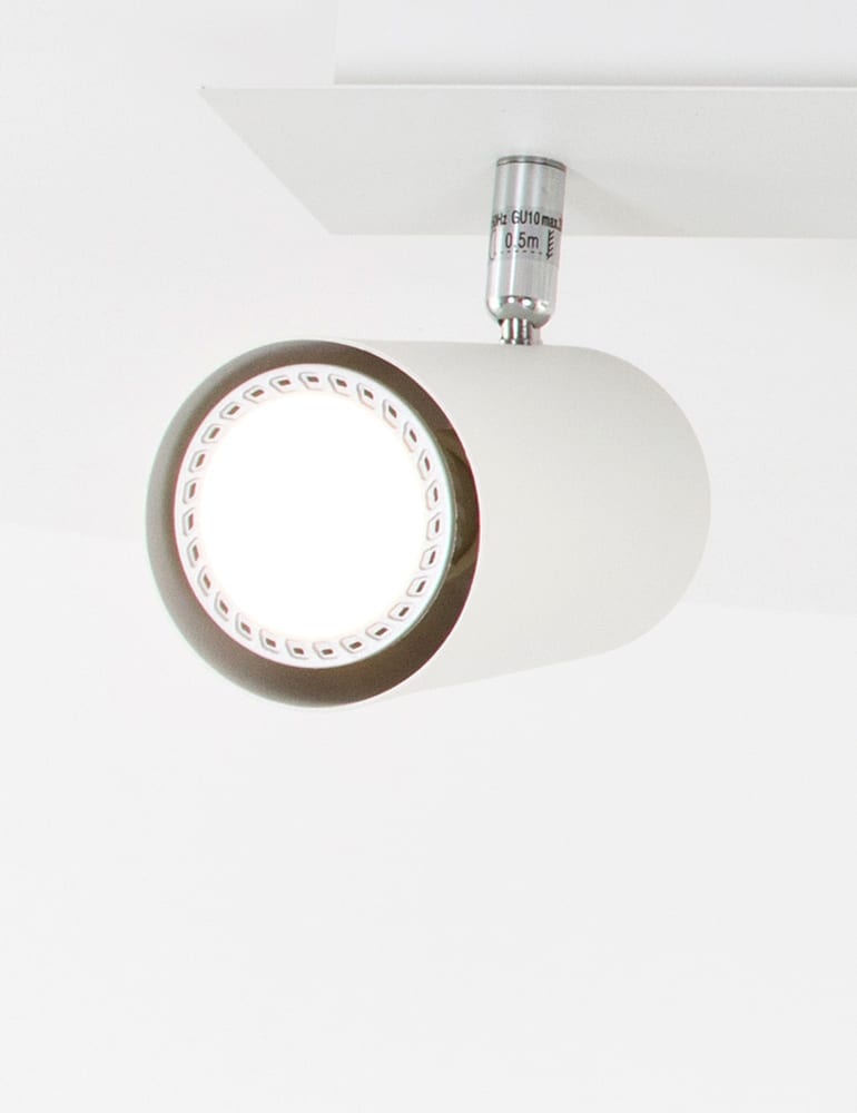 Kippbare Deckenspot Trio Leuchten Marley weiß – Bild 2