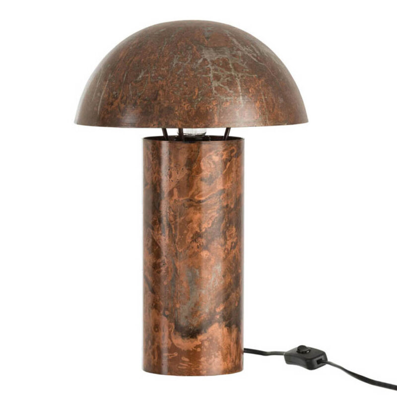 klassische-braune-tischlampe-kugelformiger-schirm-jolipa-mushroom-85282