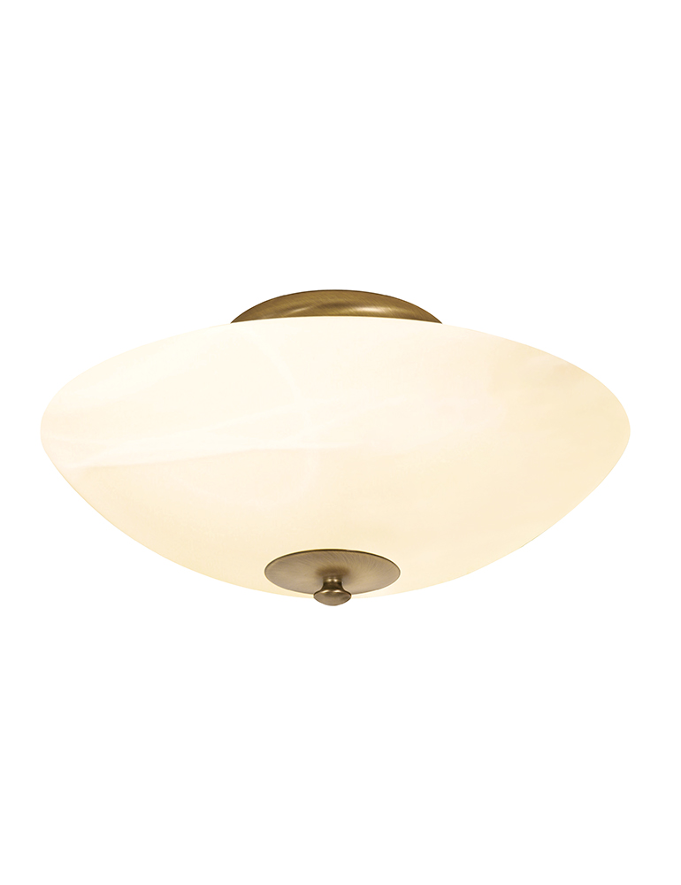 Klassische Deckenleuchte Steinhauer Burgundy Bronze ∅40cm – Bild 5