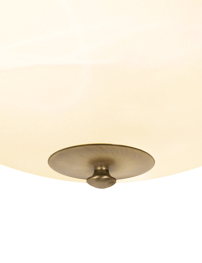 Klassische Deckenleuchte Steinhauer Burgundy Bronze ∅40cm – Bild 7