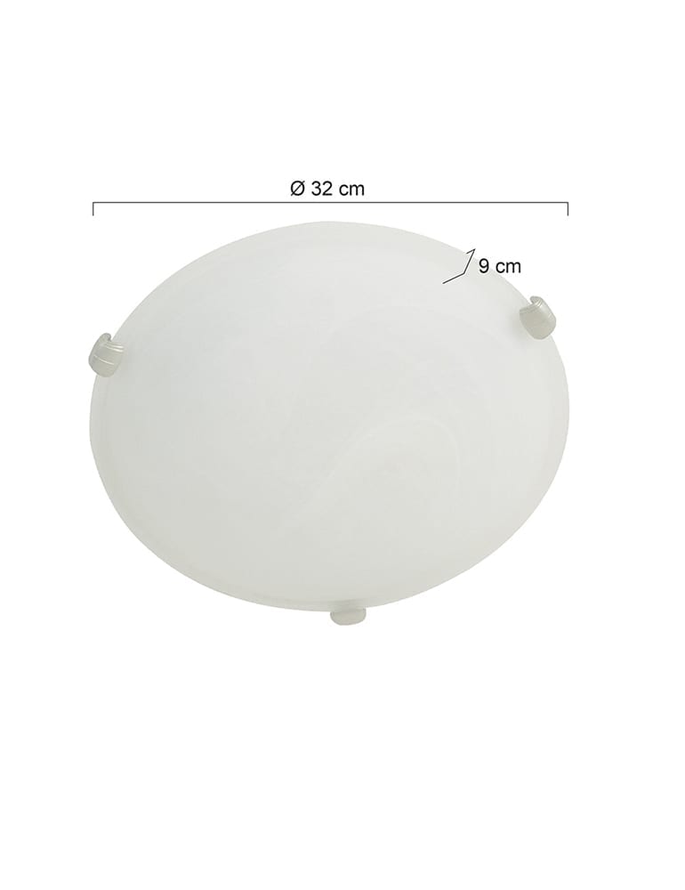 Runde Deckenleuchte mit Klemmen Steinhauer Ceiling and wall – Bild 5