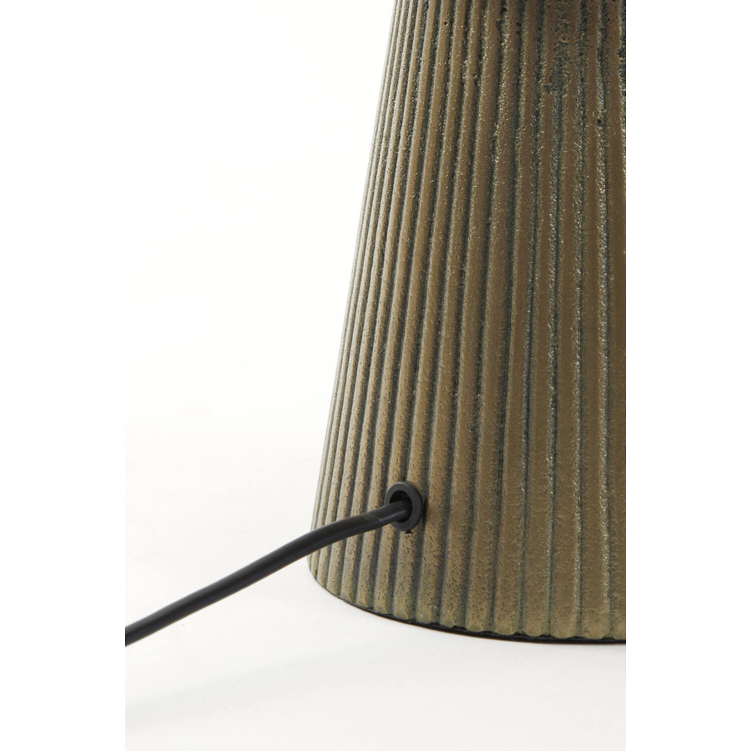 Klassische goldene Tischlampe mit Relief Light & Living Shaka – Bild 4