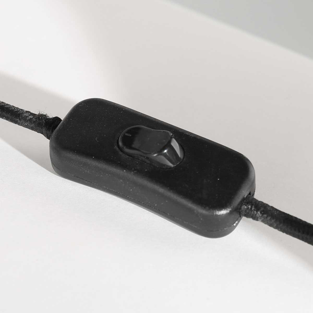 Klassische schwarz-weiße Tischlampe Steinhauer Bois – Bild 13