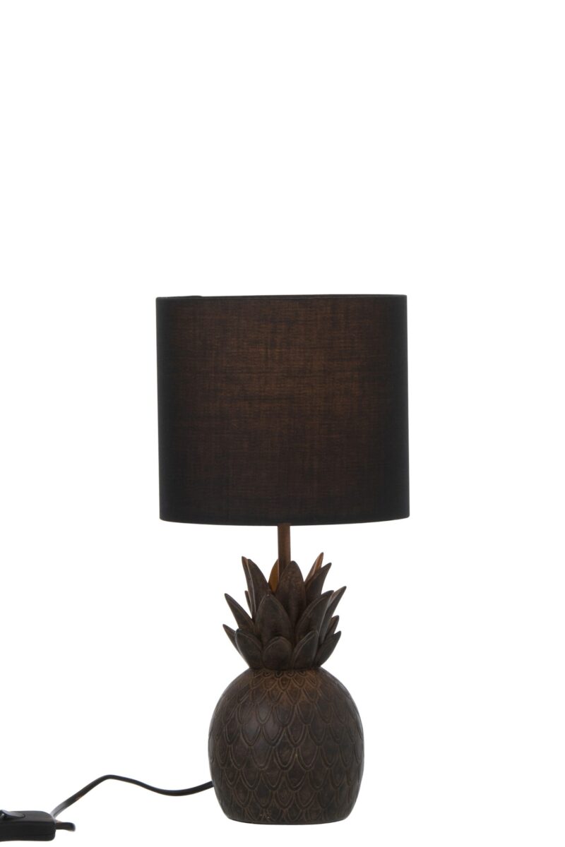 klassische-schwarze-tischlampe-ananas-jolipa-pineapple-poly-90548-3