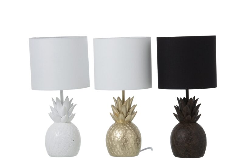 klassische-schwarze-tischlampe-ananas-jolipa-pineapple-poly-90548-5