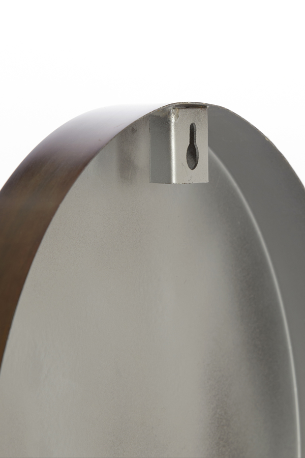 Klassische Wandlampe rund Bronze Light & Living Disc – Bild 7