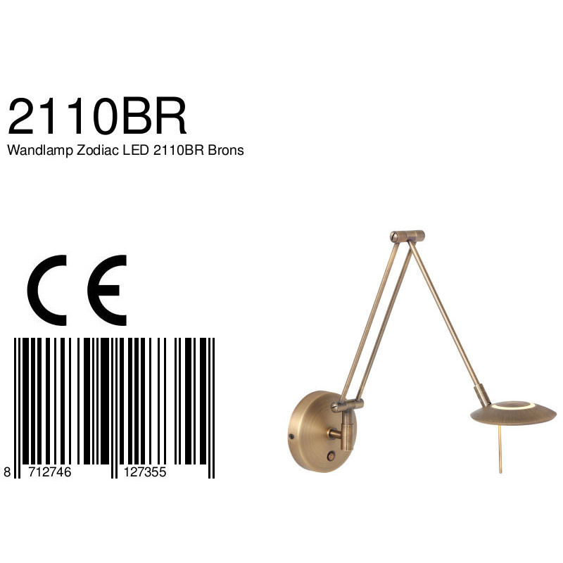 klassische-wandleuchte-mit-knickbarem-arm-steinhauer-zodiac-led-bronze-2110br-7