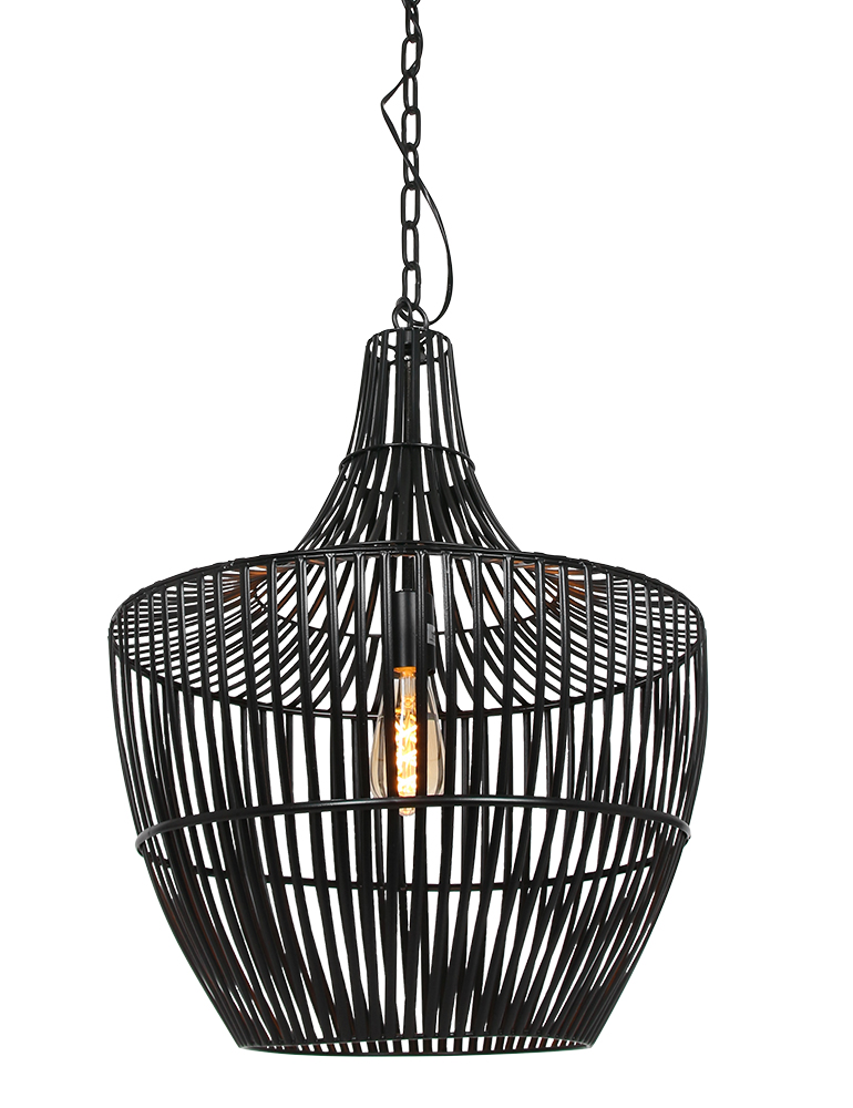 Kronleuchter Drahtlampe Light & Living Stella schwarz – Bild 2