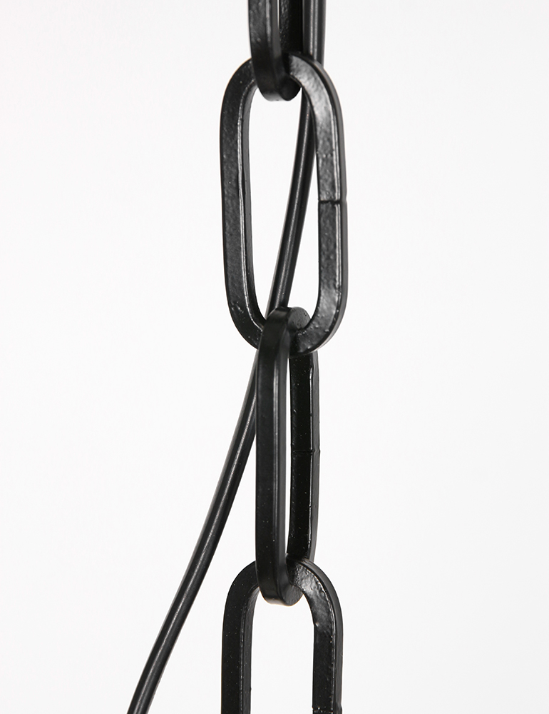 Kronleuchter Drahtlampe Light & Living Stella schwarz – Bild 8