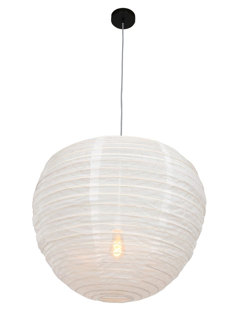 Kugelförmige Hängeleuchte Anne Lighting Bangalore weiß – Bild 10