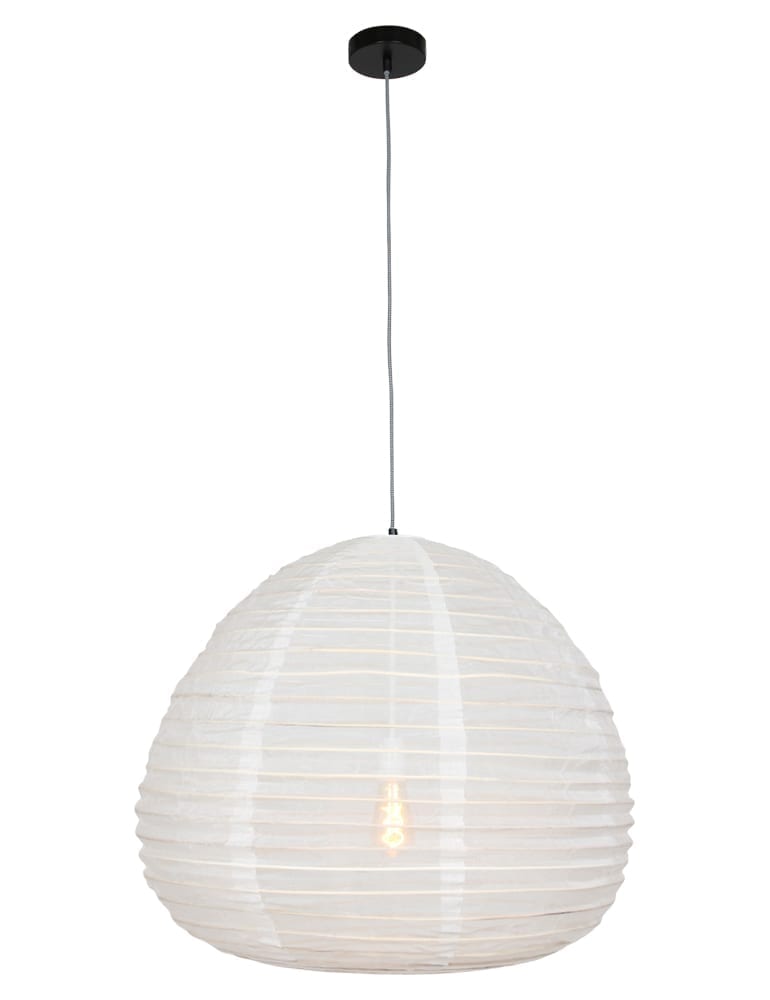 Kugelförmige Hängeleuchte Anne Lighting Bangalore weiß – Bild 9