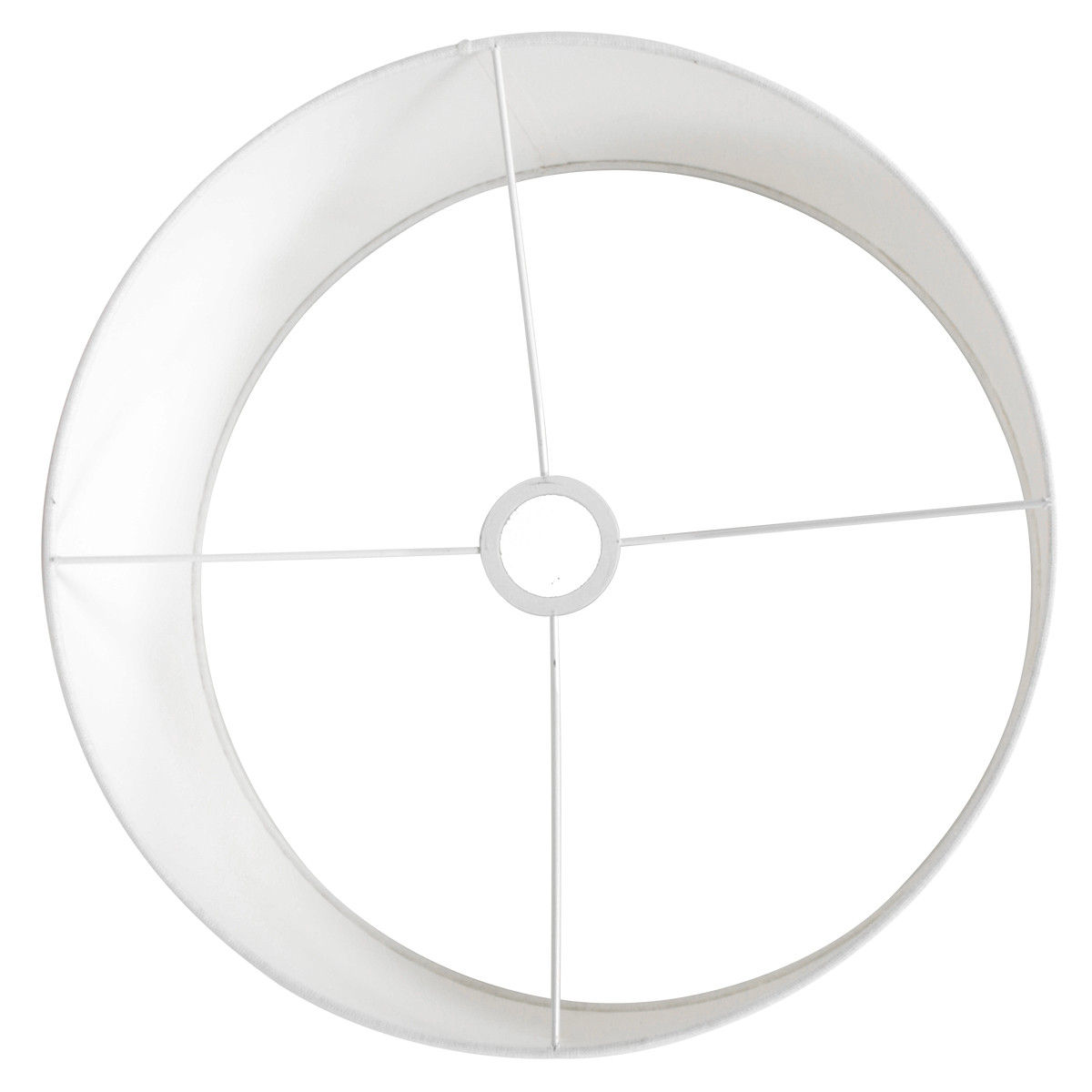 Moderne weiße Stoff-Lampenabdeckung Steinhauer – Bild 5