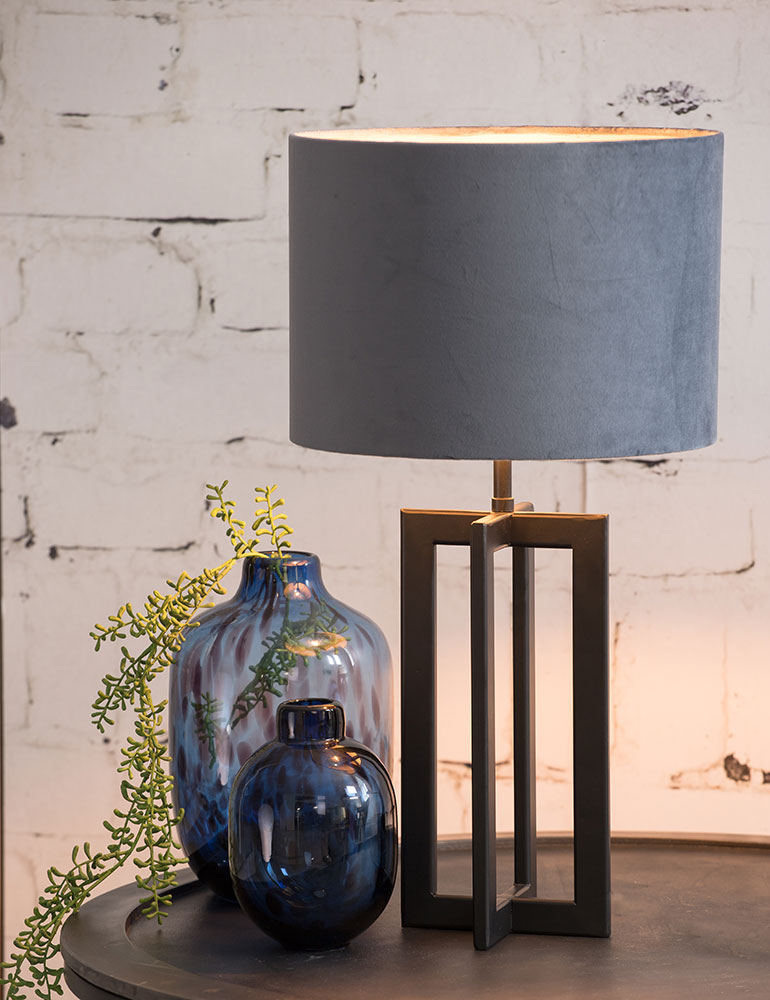 Lampenschirm Rahmen Light & Living Mace schwarz – Bild 5