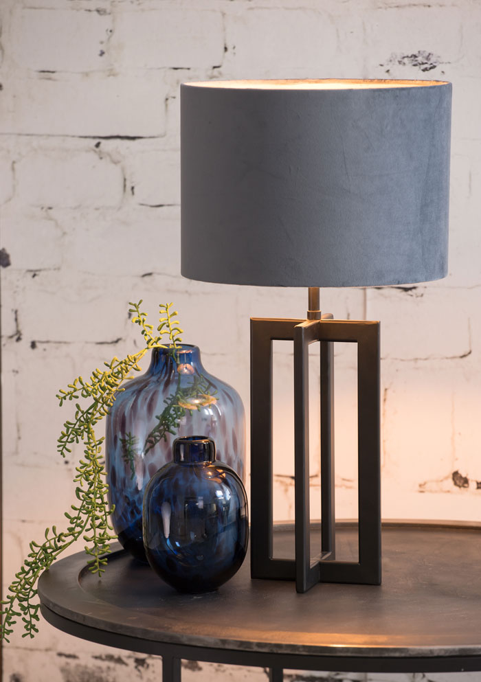 Lampenschirm Rahmen Light & Living Mace schwarz – Bild 7