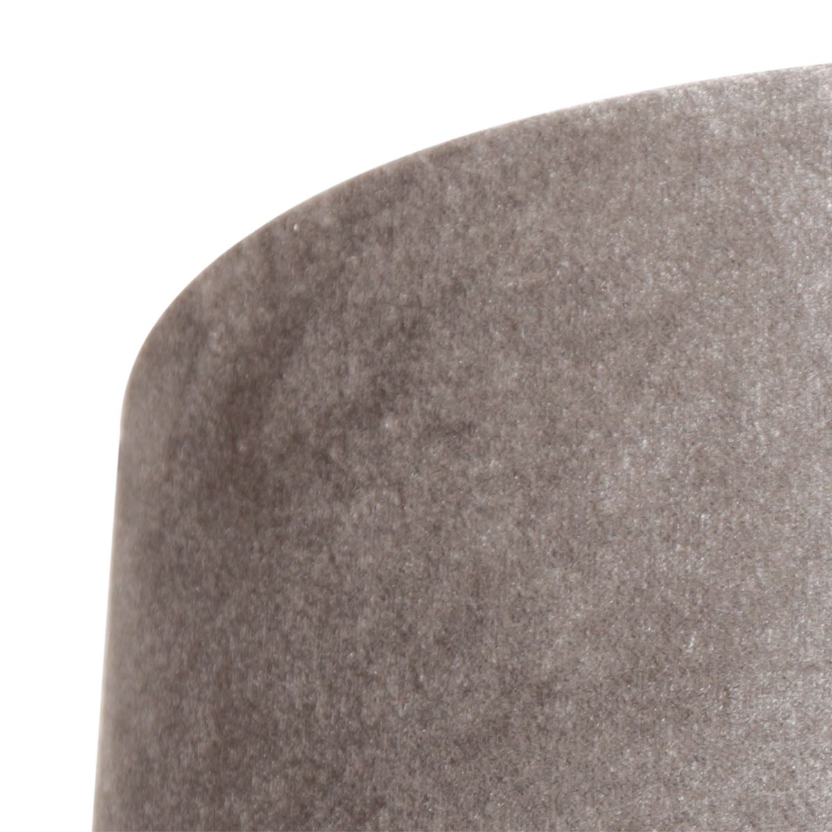 Moderne silberne Samt-Lampenschirm Steinhauer – Bild 4