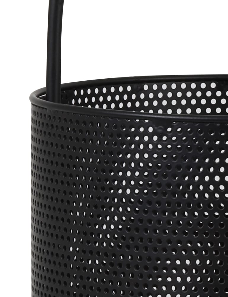 Längliche Laternenlampe Schwarz Light & Living Riley – Bild 3