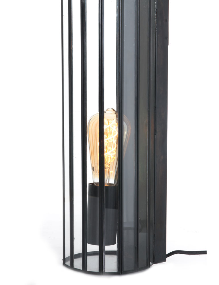 Längliche Wandlampe mit Glas Light & Living Strøby schwarz – Bild 2