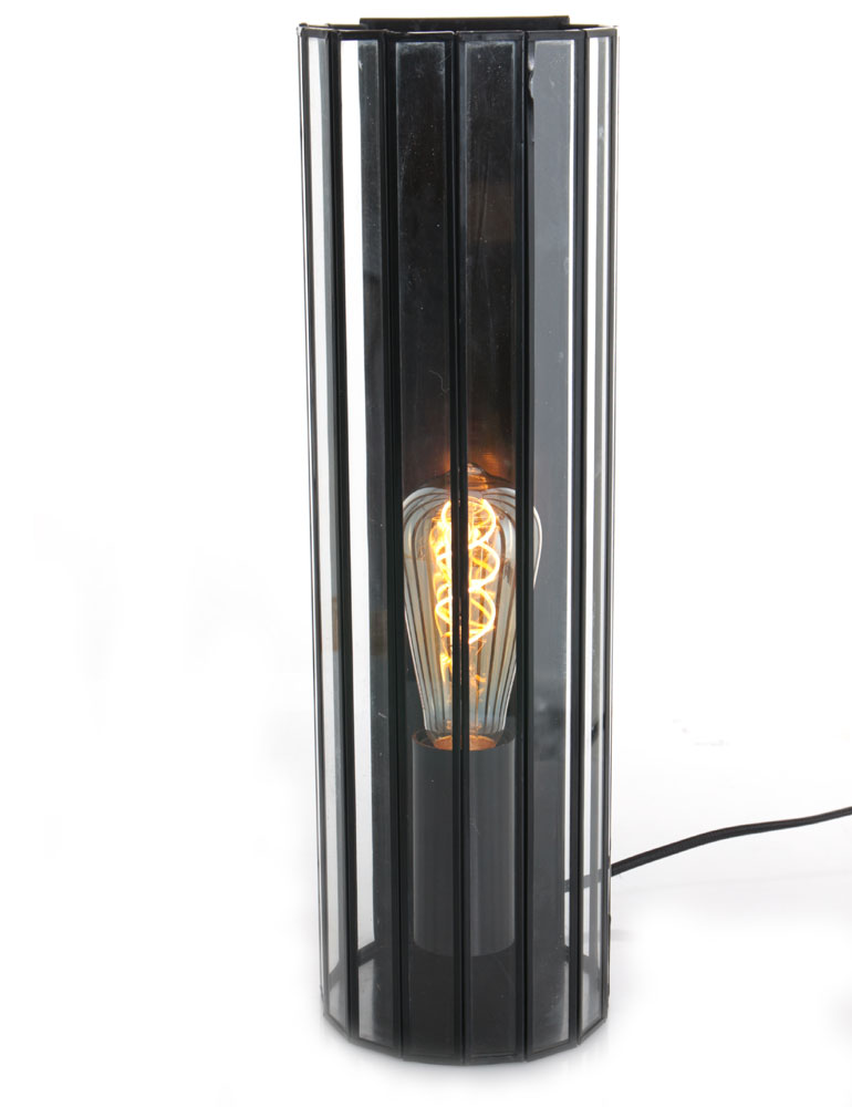 Längliche Wandlampe mit Glas Light & Living Strøby schwarz – Bild 4