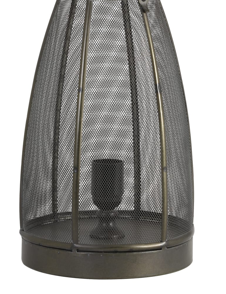 Laternen-Tischlampe dunkelbronze Light & Living – Bild 3