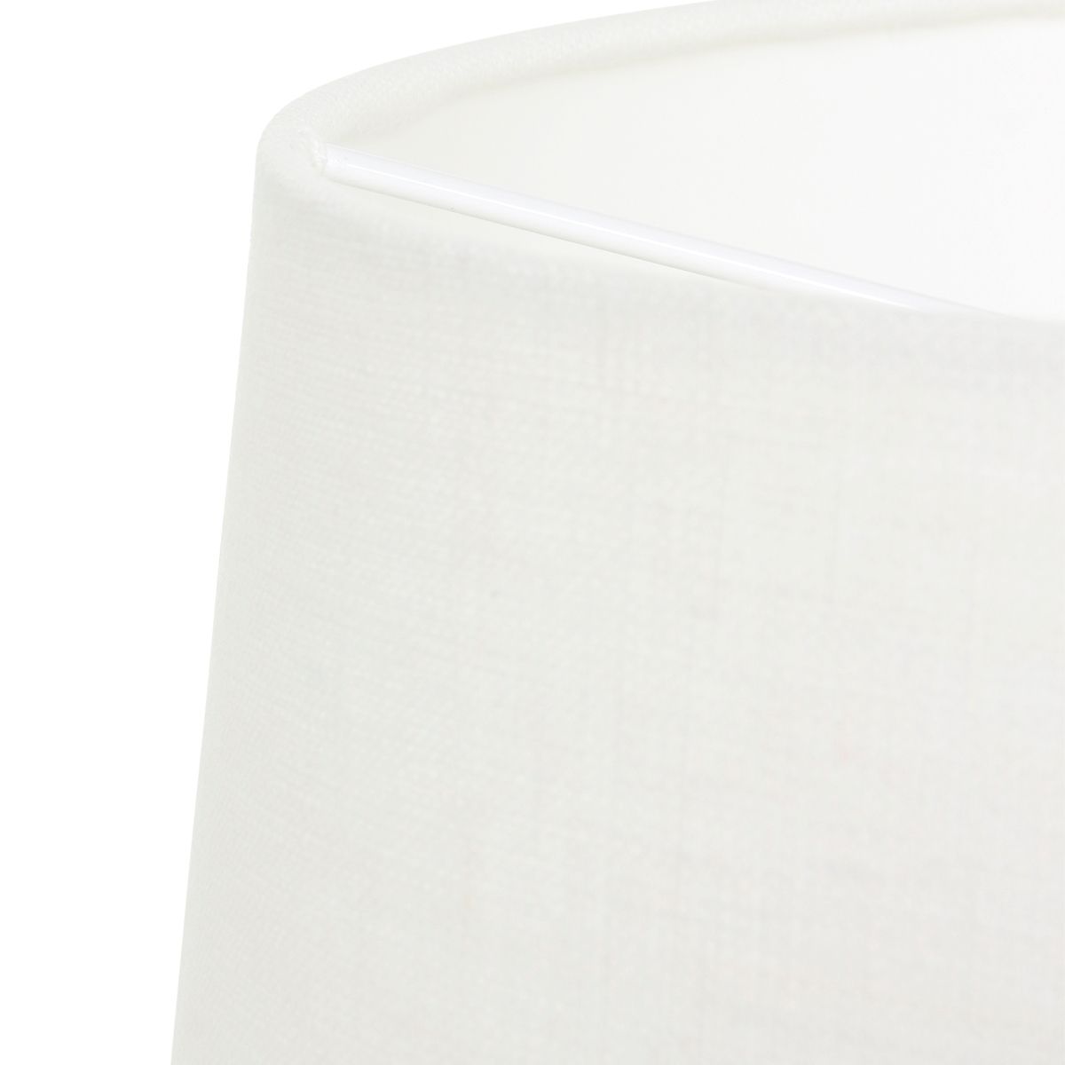 Moderne weiße Stoff-Lampenabdeckung Steinhauer – Bild 3