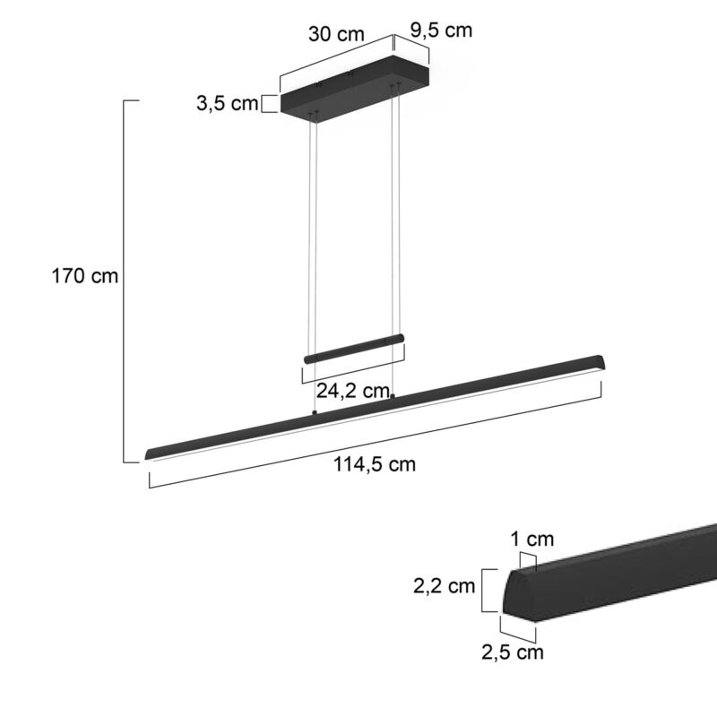 mattglas-elegante-hangeleuchte-steinhauer-profilo-mattglas-3317zw-7