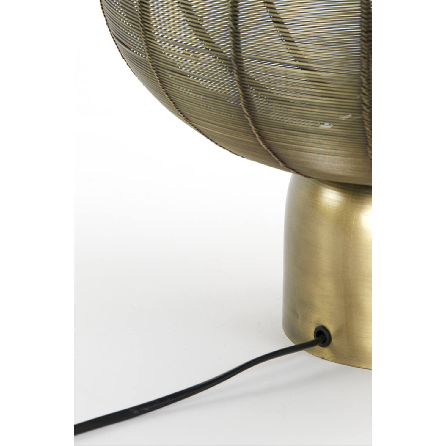 Messing Tischlampe Tropfenform Light & Living Suneko – Bild 5