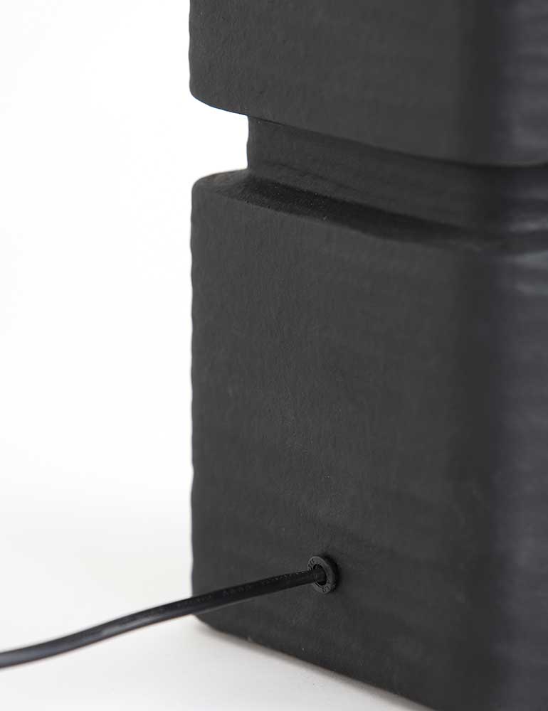 Minimalistische Tischlampe Light & Living Amta schwarz – Bild 5