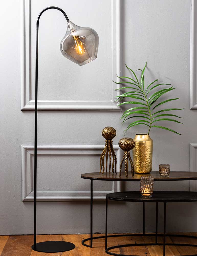 Minimalistisches Design Stehlampe Light & Living Rakel schwarz – Bild 3