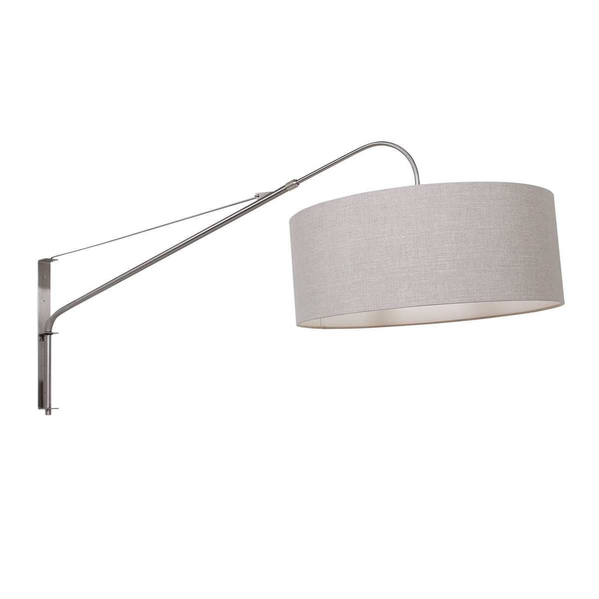 Moderne Bogenlampe Stahl Steinhauer Elegant Classy – Bild 9