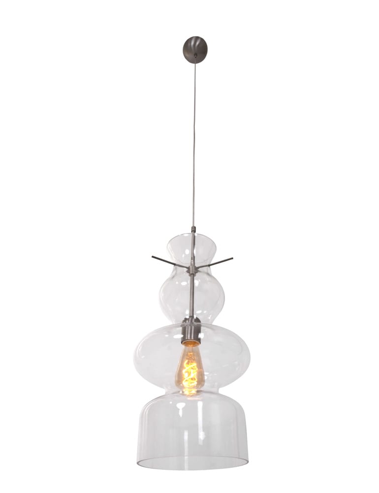 Moderne Glaslampe Anne Chalise Day&Night ∅21cm transparent – Bild 2