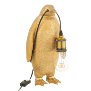 moderne-goldene-pinguin-tischlampe-jolipa-penguin-poly-37848