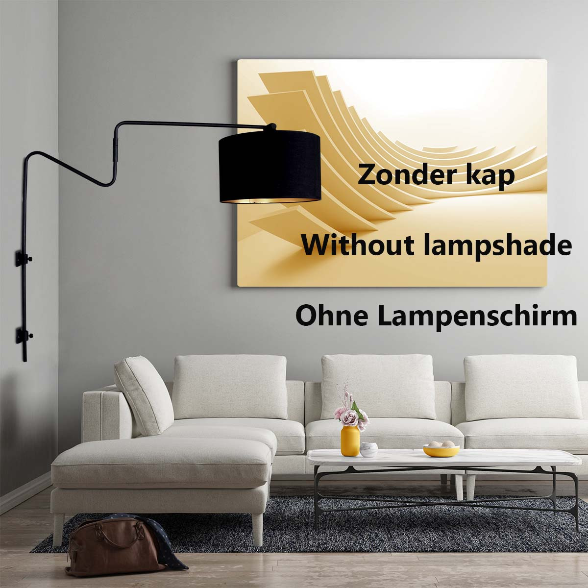 Moderne LED-Wandleuchte Anne Light & Home Linstrom – Bild 3
