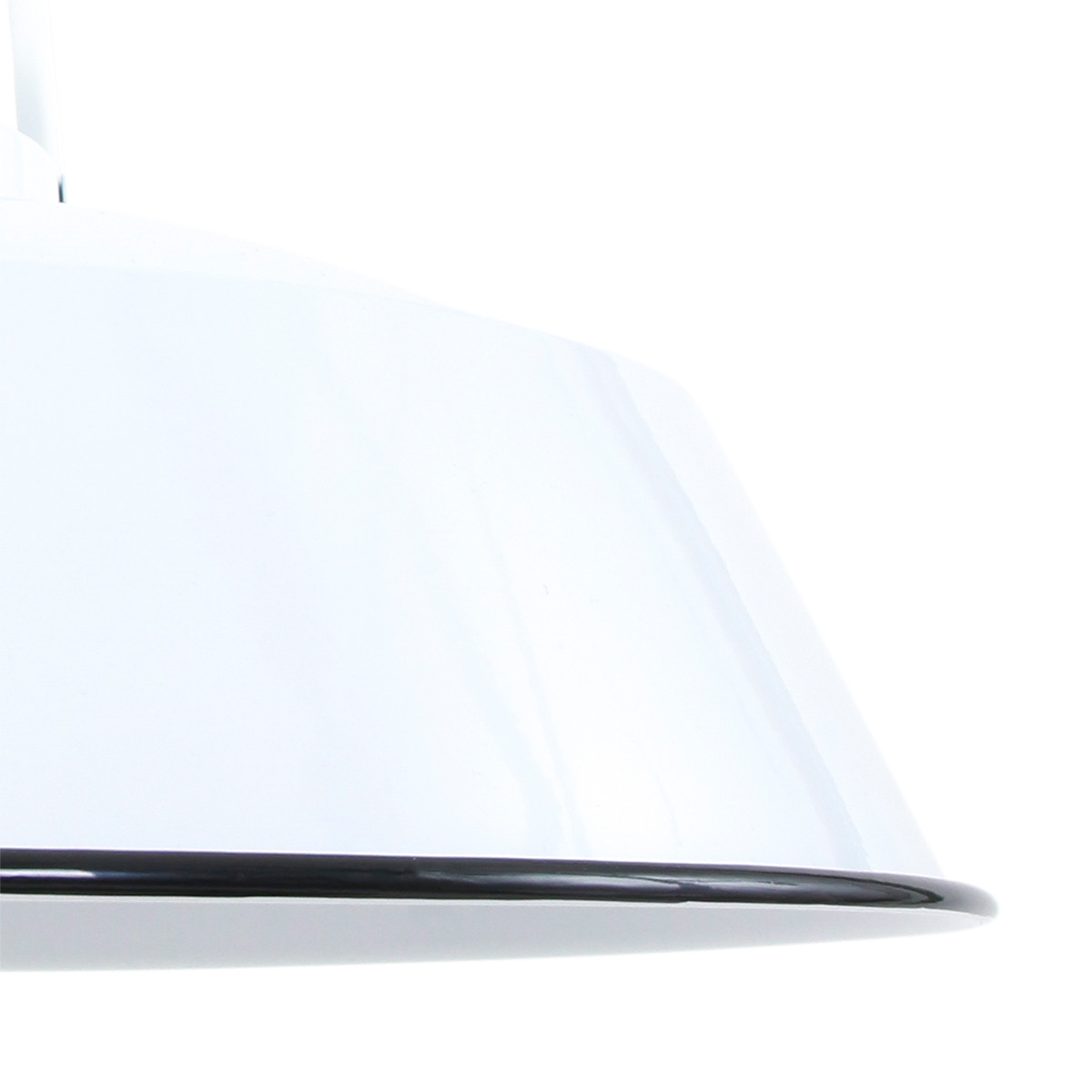 Retro weiße Metall-Hängeleuchte Mexlite Eden – Bild 4