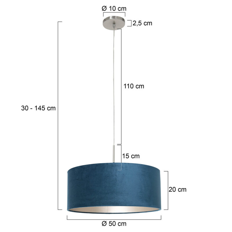 moderne-pendelleuchte-mit-blauem-schirm-steinhauer-sparkled-light-stahl-8247st-6