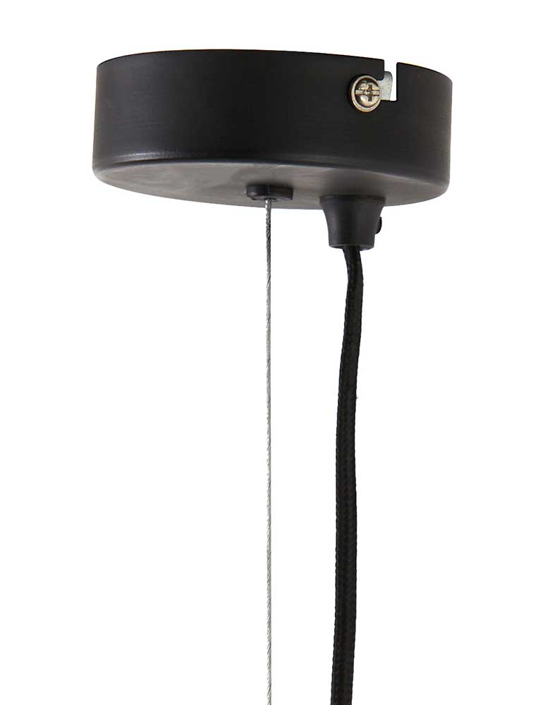 Moderne schwarze Hängelampe Light & Living Pavas – Bild 8
