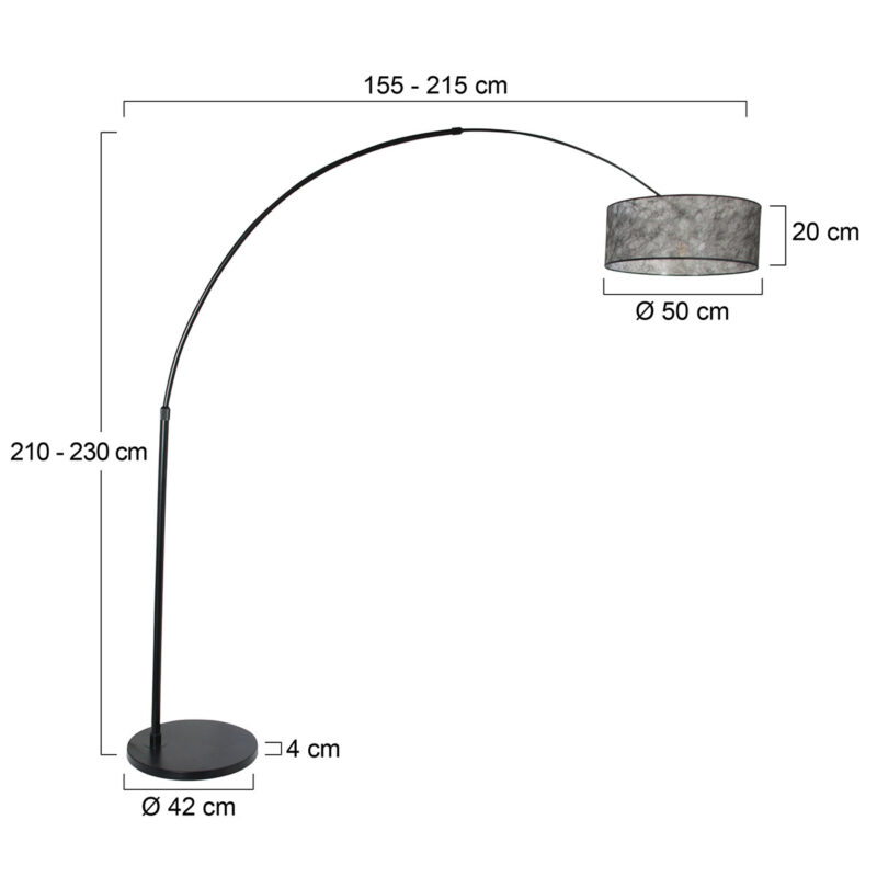 moderne-schwarze-stehlampe-steinhauer-sparkled-light-stahl-und-mattglas-9834zw-7
