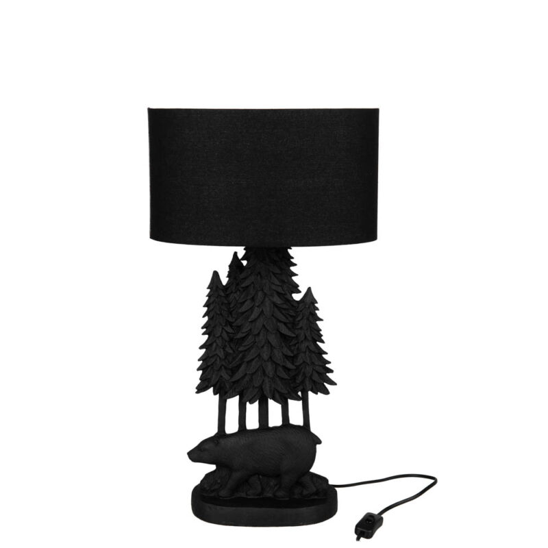 moderne-schwarze-tischlampe-natur-jolipa-bear-poly-95072-2