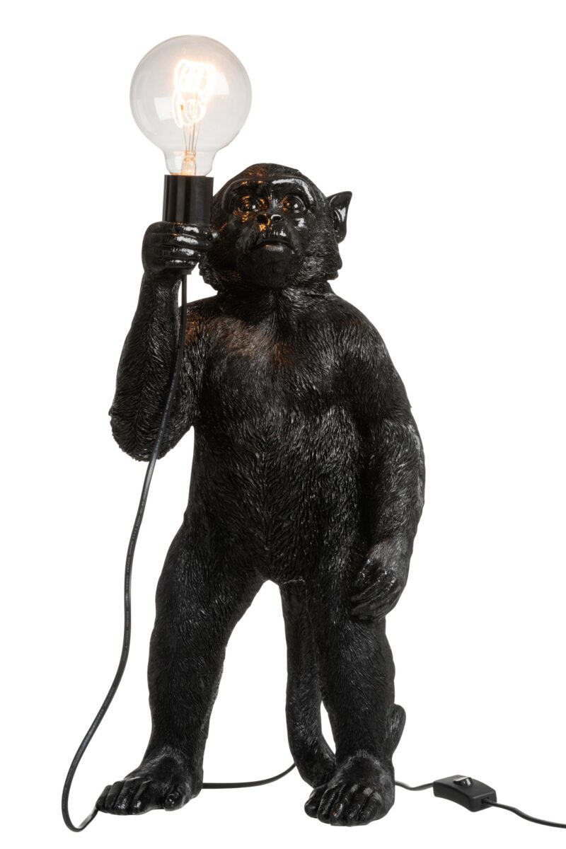 moderne-schwarze-tischlampe-stehender-affe-jolipa-ape-poly-94256-3