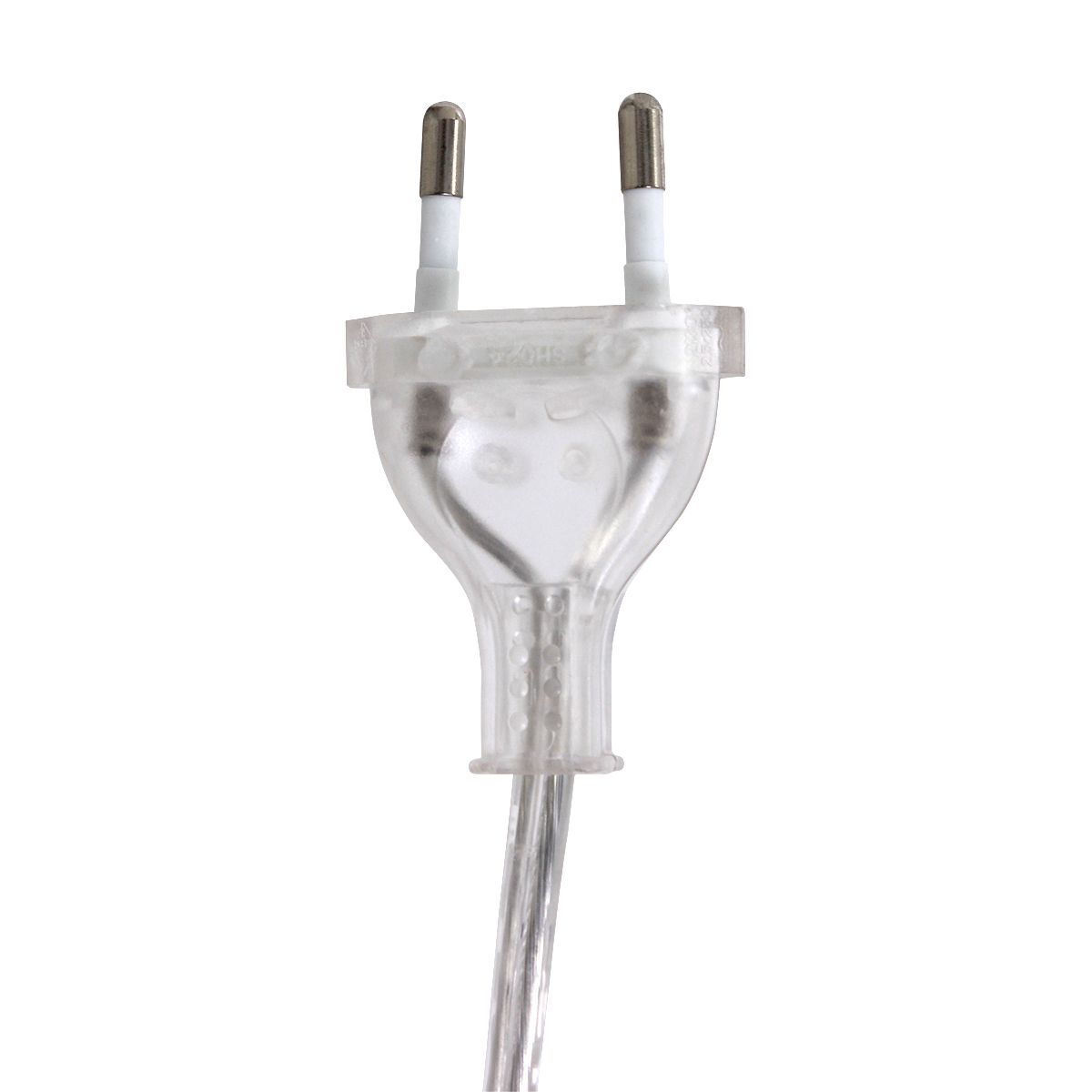 Gedrehte Stahl Tischlampe Milchglas Schirm Steinhauer Capri – Bild 12