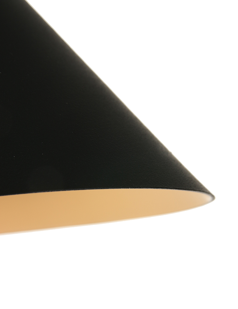 Trendige schwarz/goldene Wandlampe Anne Light & Home Anne's choice – Bild 11