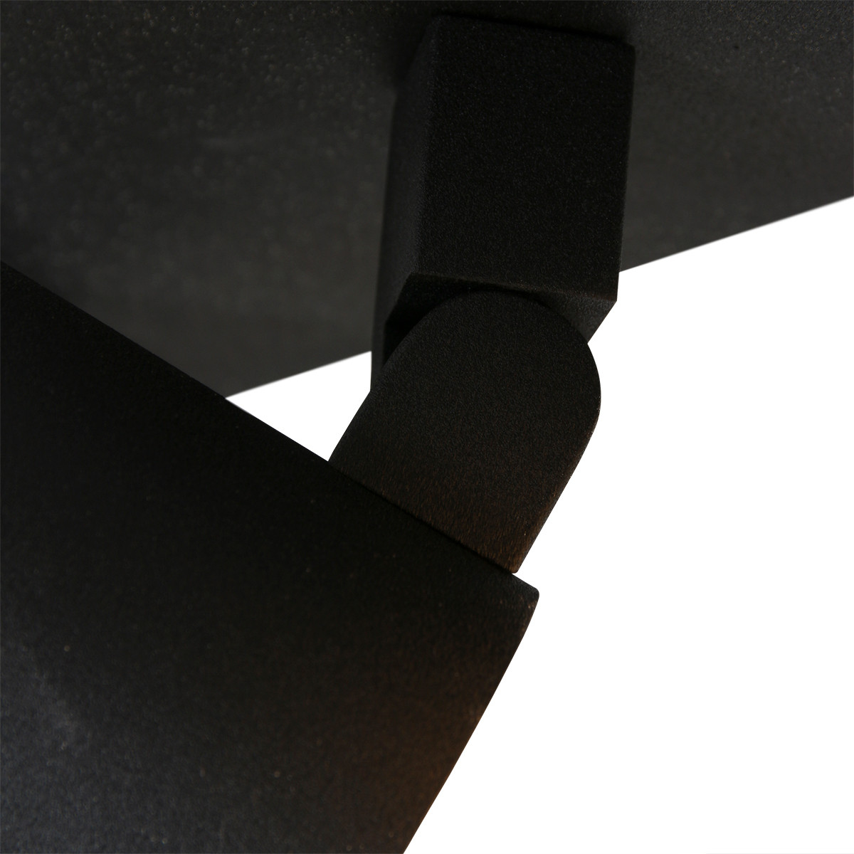 Moderne schwarze Spot Metall Steinhauer Points noirs – Bild 5