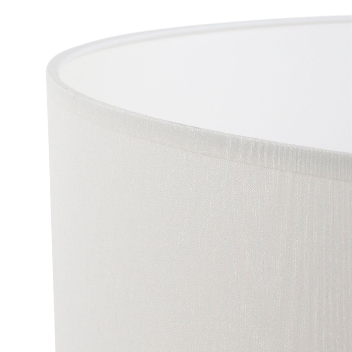 Moderne weiße Stoff-Lampenabdeckung Steinhauer – Bild 3