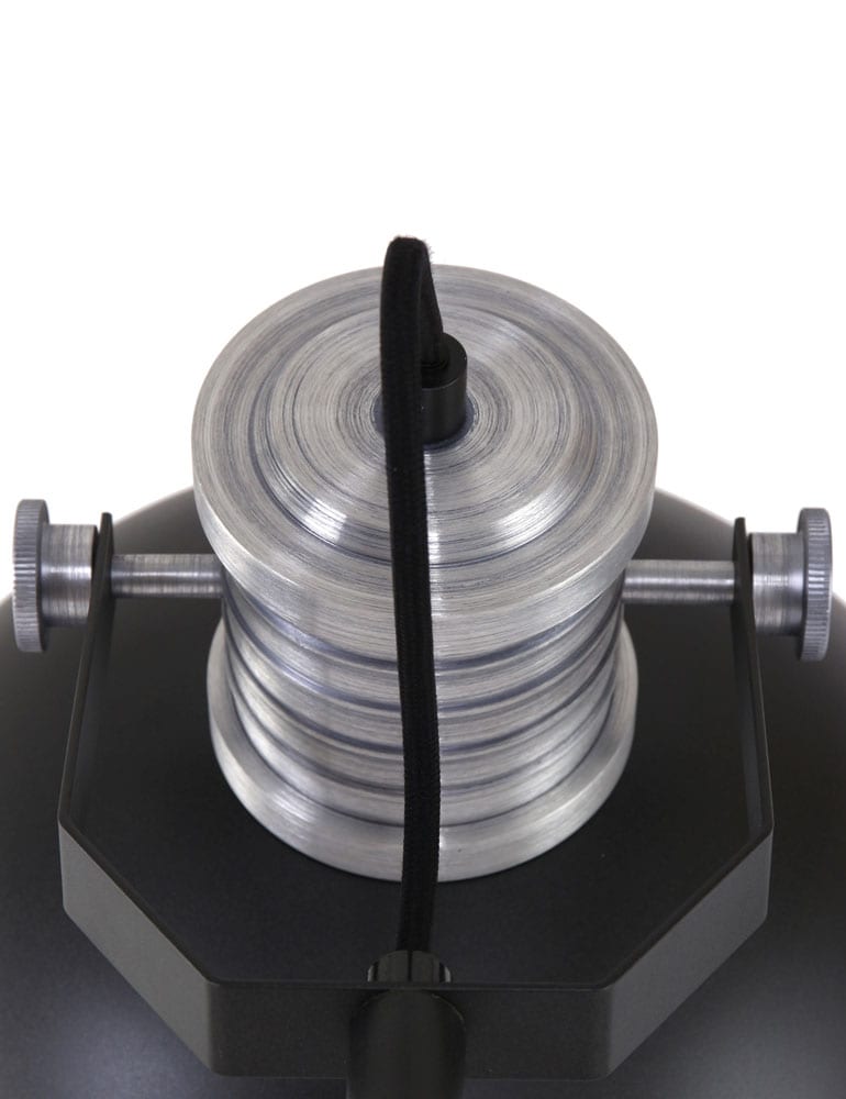 Multifunktionale Stehlampe Steinhauer Brooklyn schwarz 195cm – Bild 7