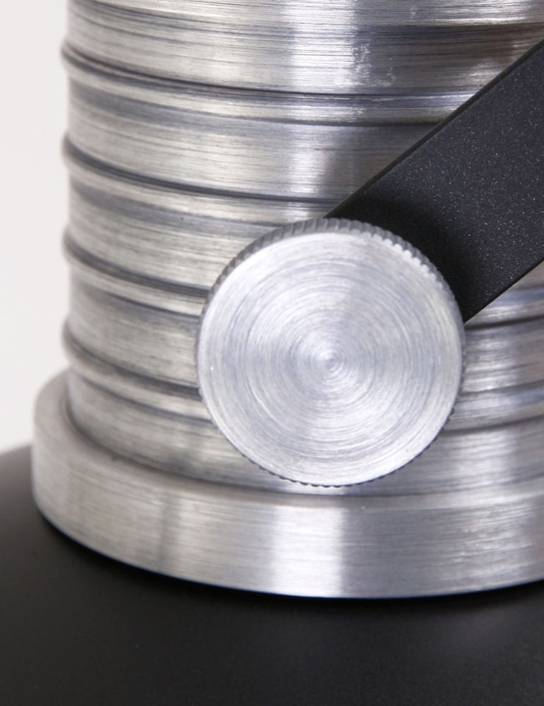 Multifunktionale Stehlampe Steinhauer Brooklyn schwarz 195cm – Bild 8