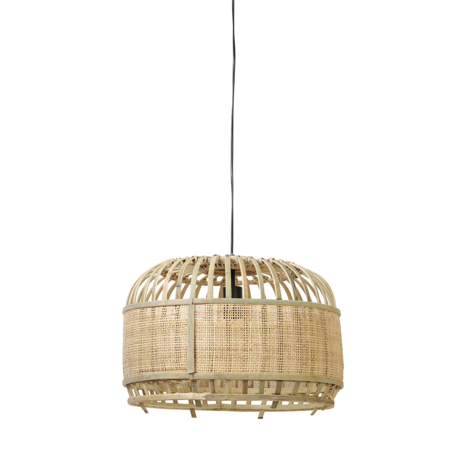 Natürliche beige Rattan-Hängelampe Light & Living Dalika – Bild 2