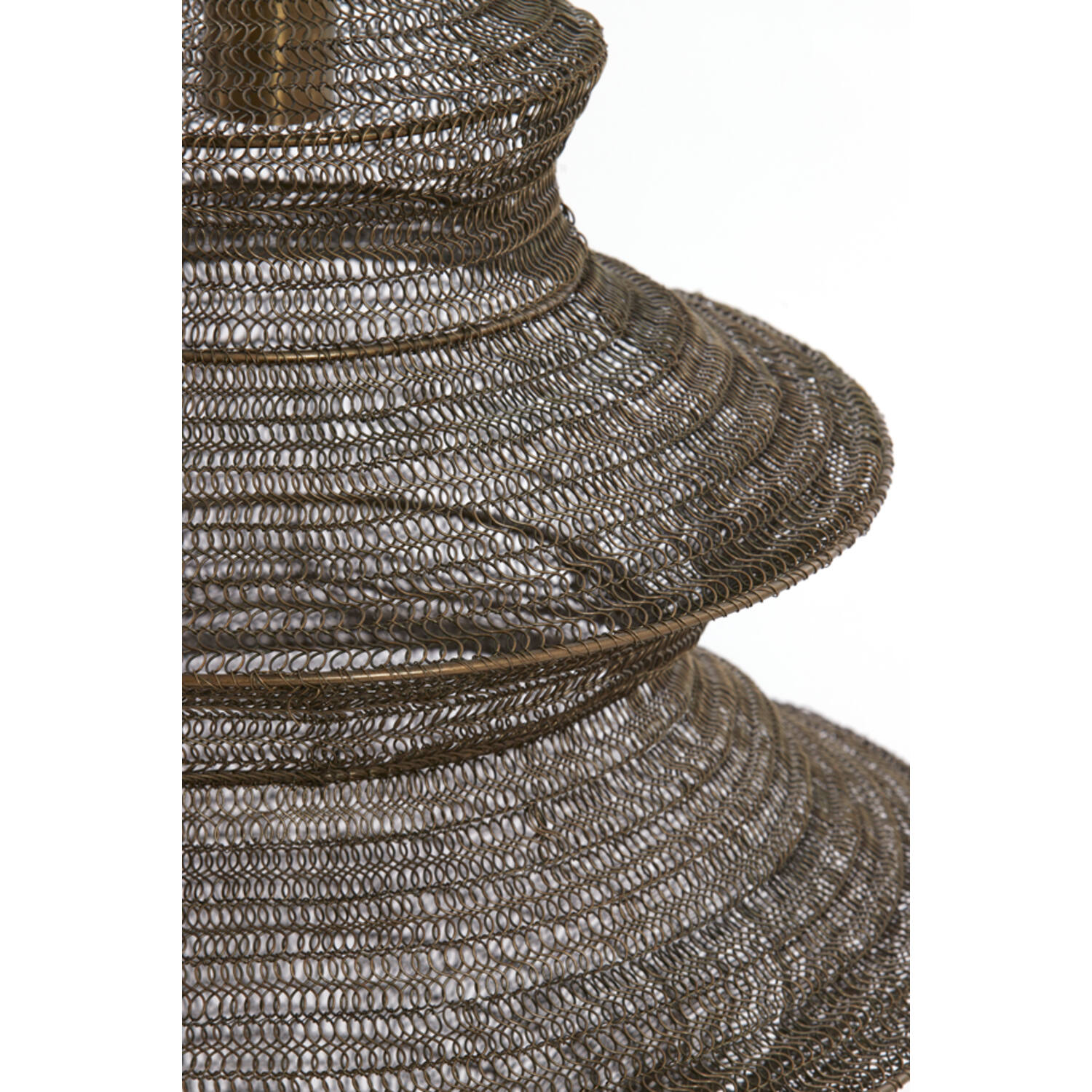 Natürliche braune Hängelampe mit Gold Light & Living Nakisha – Bild 6