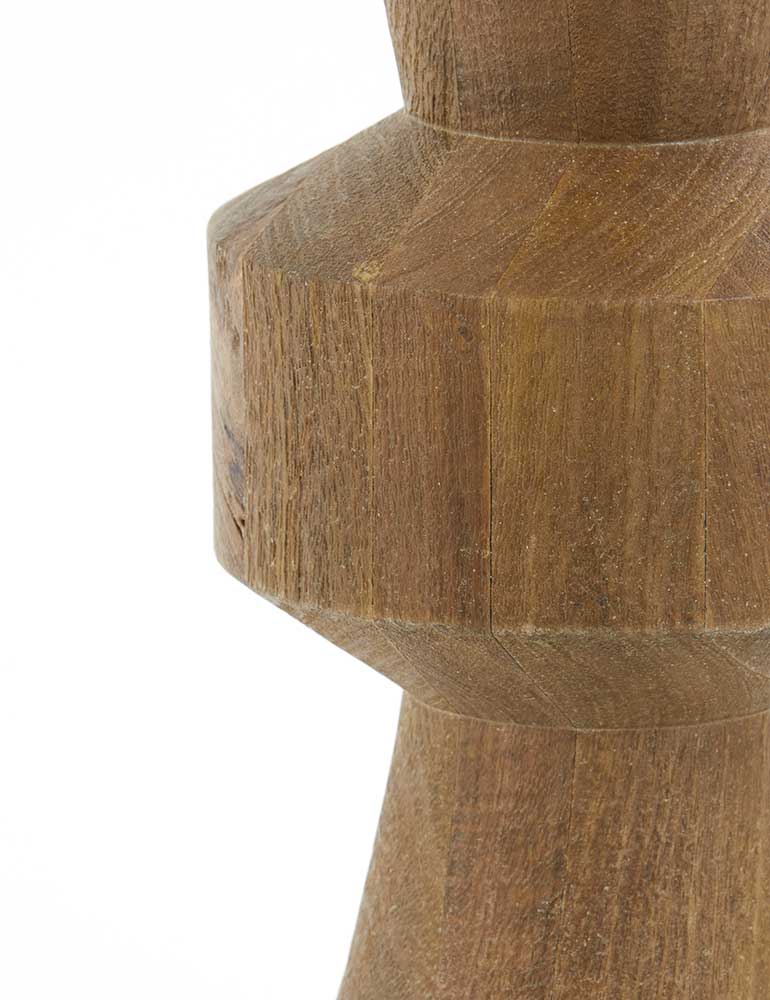 Natürliche Tischlampe Light & Living Gregor braun – Bild 7