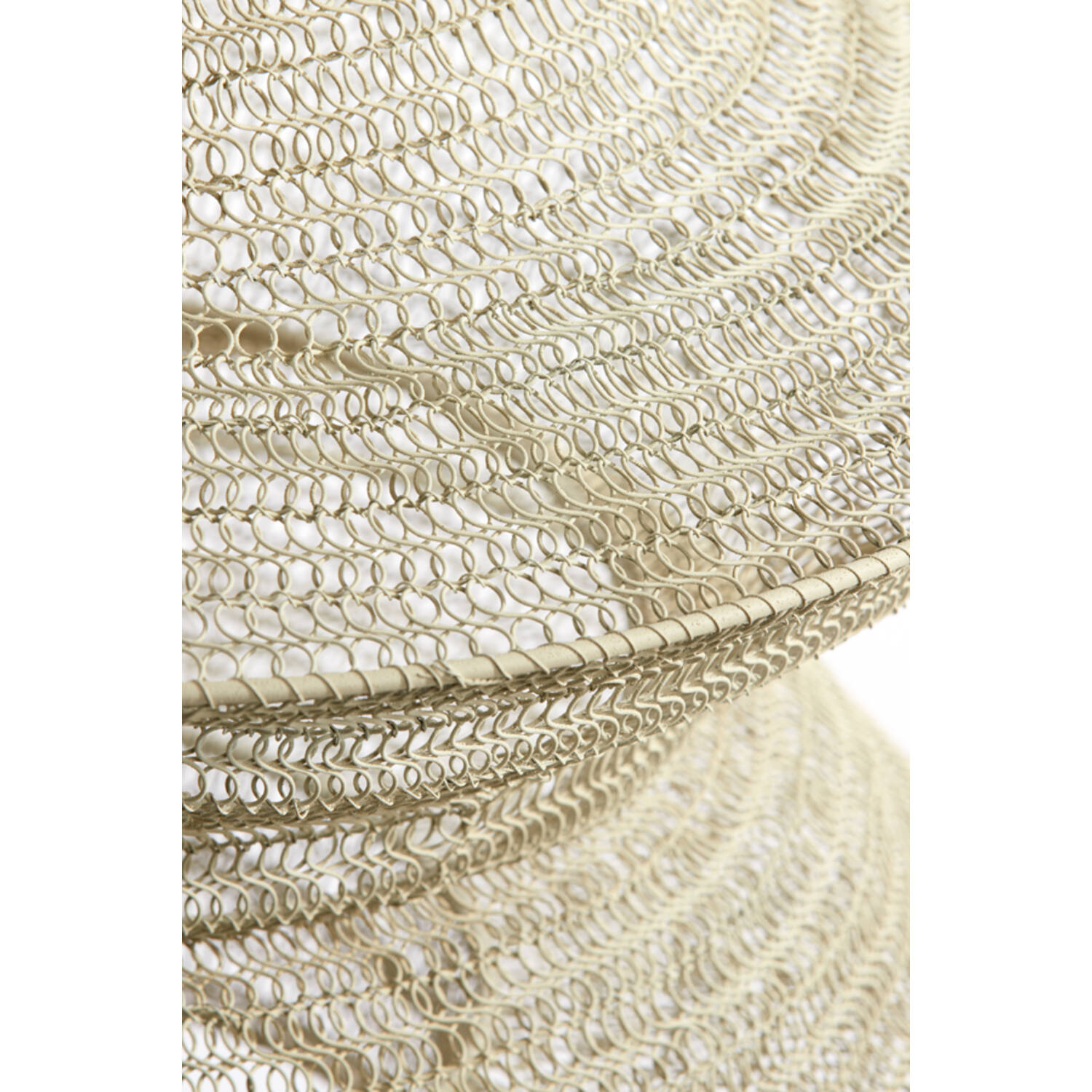 Natürliche weiße Fischreuse-Hängelampe Light & Living Nakisha – Bild 4