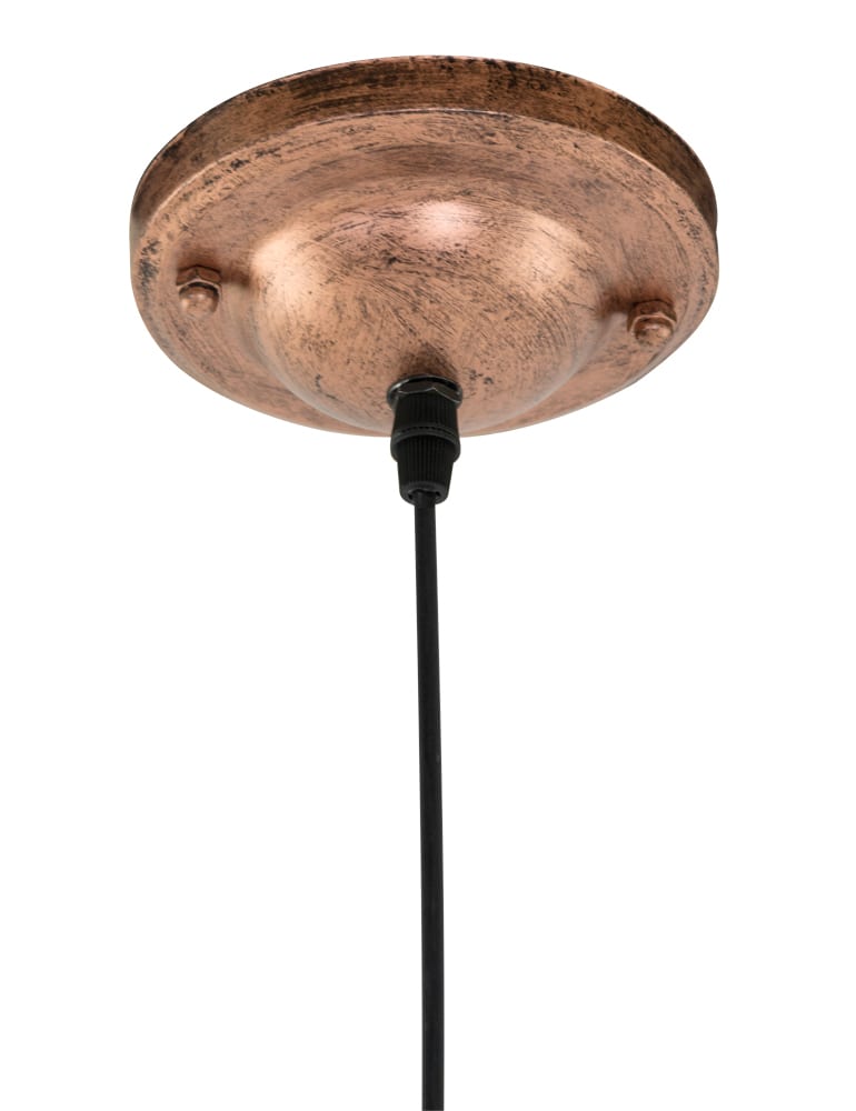 Orientalische Deckenleuchte Trio Leuchten Jasmin Kupfer ∅19cm – Bild 8