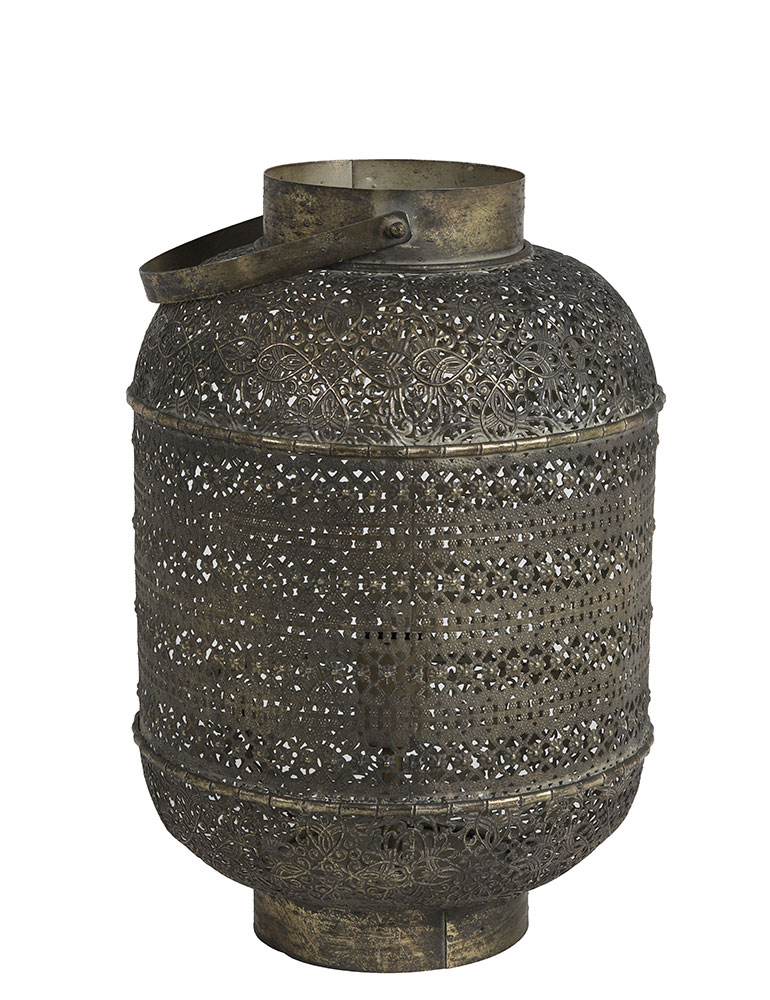 Orientalische Tischlampe Light & Living Udupi II altgold – Bild 3